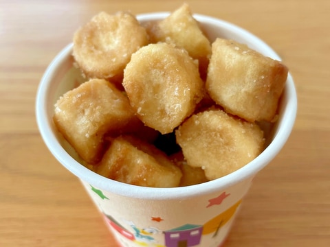 こどものおやつに♪麩のかりんとう!